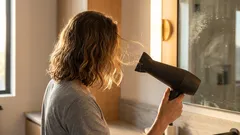 Questo errore durante l'asciugatura rende i capelli secchi e fragili.